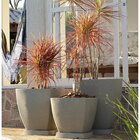 Vaso Trapezoidal 50x50cm Polietileno Sem Prato Fibrarte Lux