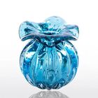 Vaso Trouxinha  Cristal Murano Aquamarine Love Pp