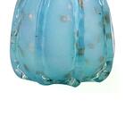 Vaso Trouxinha Murano Golden Vidro Azul