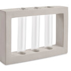 Vaso Tubo De Ensaio 3 Vidros E Cimento 12230 Mart