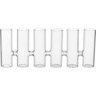 Vaso Tubos Home&co Borossilicato 15x38x38cm Transparente