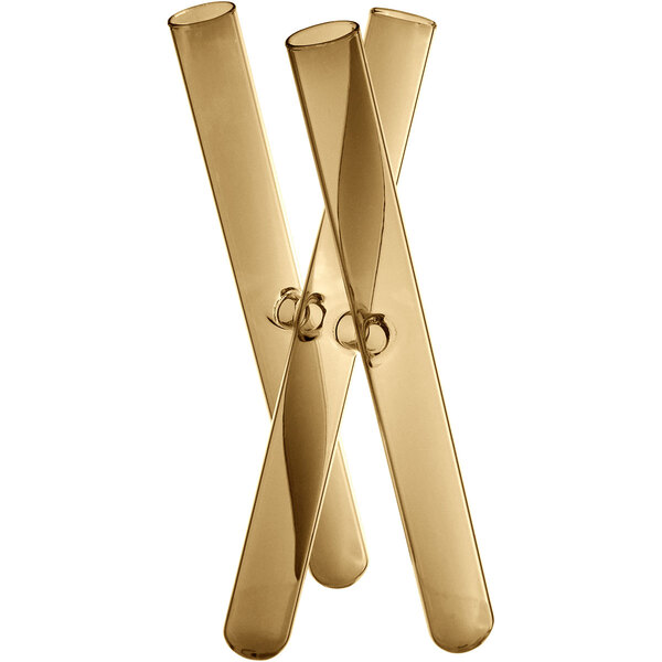 Vaso Tubos Home&co Borossilicato 23x11x11cm Âmbar