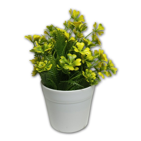Vaso Vasinho Decorativo Suculenta Planta Artificial Cor 23