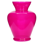 Vaso Vidro Bojudo Rosa Pequeno