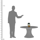 Vaso Vidro Requintado Coleção Exclusiva Serigrafado Anoitecer