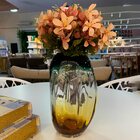 Vaso Vidro Requintado Coleção Exclusiva Serigrafado Anoitecer