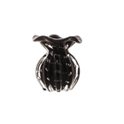 Vaso Vidro Sodo Cálcico Italy Preto 10x11cm