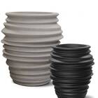 Vaso Wave Redondo 50 (50l) Cor Granito Nutriplan