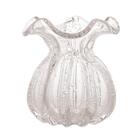 Vaso Wolff Italy De Vidro 11,5cm X 13cm