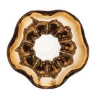 Vaso Wolff Italy De Vidro Marrom 10cm X 11cm