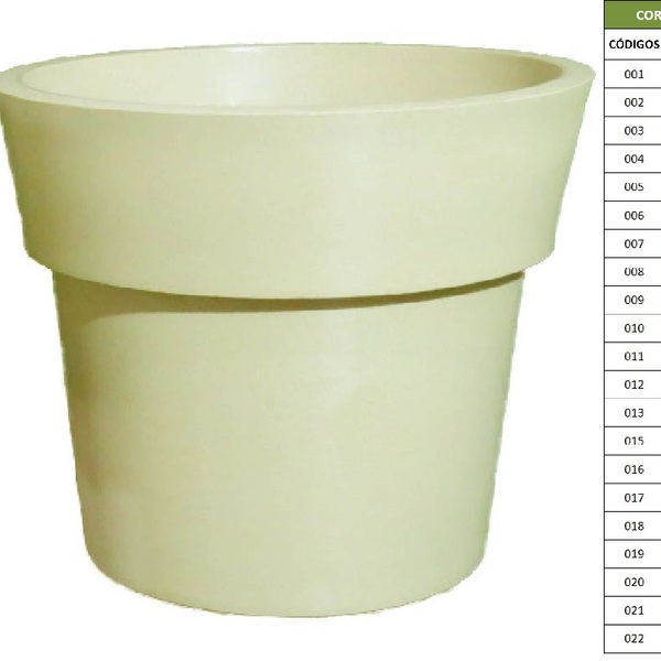 Vasos Plantas Frutífera Hortaliças 60x70 Ibiza Polietileno -