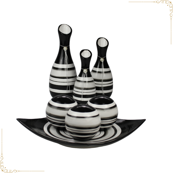 Vasos Top Para Sua Sala Enfeite Cor Ceramica Qualidade Oferta