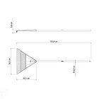 Vassoura Com 22 Dentes Tramontina Em Polipropileno Preto Com