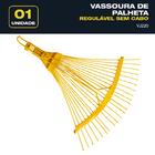 Vassoura De Palha Fixa Oz Modelo Vj220 22t