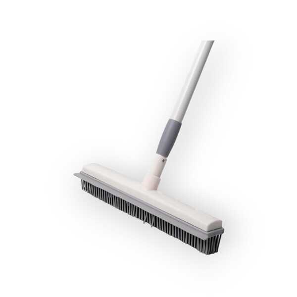 Vassoura Emborrachada Com Rodo 2 Em 1 - Simplo