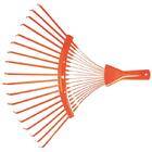 Vassoura Metalica Fixa 18 Dentes Sem Cabo Para Jardim Tramont