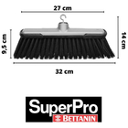 Vassoura Pelo Varry 1000 Com Cabo Multiuso Superpro Bettanin