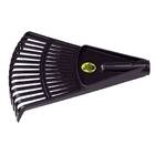 Vassoura Plástica Jardim S/cabo (15 Dentes) Preta Tramontina