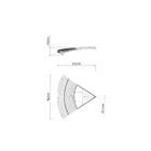 Vassoura Plastica Laranja 30 Dentes Sem Cabo Para Jardim Tram