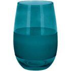 Vecchio Vaso Decorativo Enfeite 22x15x15cm Vidro Azul