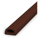 Veda Fresta Adesiva Janela Porta 6mm Marrom - 6 Metros