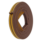 Veda Fresta Adesivo "D" Marrom 300cm