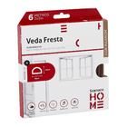 Veda Fresta Adesivo "D" Marrom 300cm