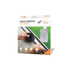 Veda Fresta Adesivo "Escova" Branco 500cm para Vão de 5mm Comfort Door