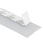 Veda Fresta Adesivo "Linear" Transparente 500cm para Vão de 12mm Comfort Door