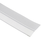Veda Fresta Adesivo "Linear" Transparente 500cm para Vão de 12mm Comfort Door