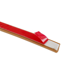 Veda Fresta Adesivo "Reto" Marrom Claro 600cm para Vão de 4mm Comfort Door