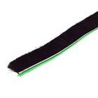 Veda Fresta Fita Adesiva De Vedação Porta Janela Preta 7x7mm