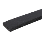 Veda Fresta Multiuso Adesivo "Linear" Preto 1000cm para Vão de 2mm Confort Door