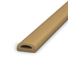 Veda Fresta para Porta e Janela Adesivo Marrom Claro 600cm