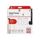 Veda Frestas Adesivo Preto "D" 600cm