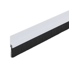 Veda Porta Adesivo "Escova" Branco 80cm