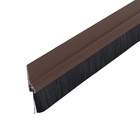 Veda Porta Adesivo "Escova" Marrom 80cm