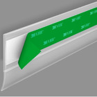 Veda Porta Adesivo "Linear" Marrom Claro 100cm para Vão de 15mm Comfort Door