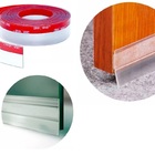 Veda Porta Contra Poeira Insetos Água  Autoadesivo Incolor 2m