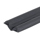 Veda Porta Encaixe "Duplo" Preto 100cm para Vão de 15mm Comfort Door