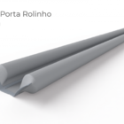 Veda Porta Rolinho - Cinza - 80cm