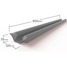 Veda Porta Rolinho - Cinza - 80cm