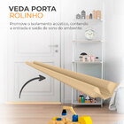 Veda Porta Rolinho - Marrom Claro - 80cm