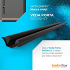 Veda Porta Rolinho - Preto - 80cm
