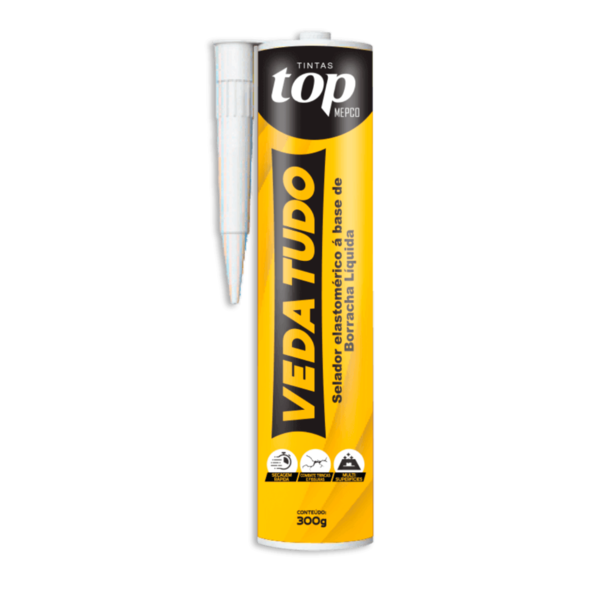 Veda Tudo - 250g - Cinza - Selante Multiuso Interno/ Externo