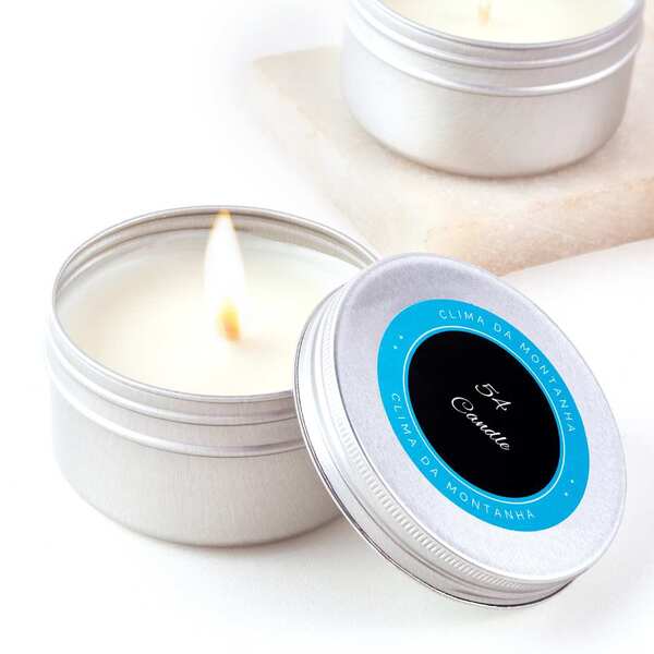 Vela 54 Candle Travel 90 G Essência Clima Da Montanha