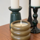 Vela - Aneis Verde Musgo