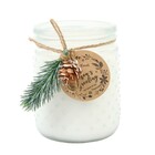 VELA AROMATICA CITRONELA BRANCA 12CM