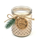 VELA AROMATICA CITRONELA MARROM 12CM