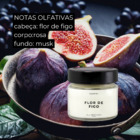 Vela Aromática Flor De Figo - 140g - Kammi.